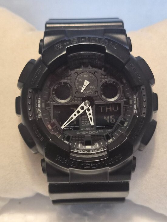 G-Shock Other - Casio G Shock Matte black finish Digital and Analog